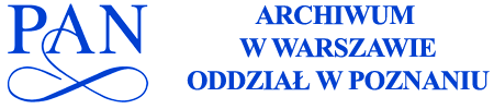 Archiwum PAN Oddział w Poznaniu